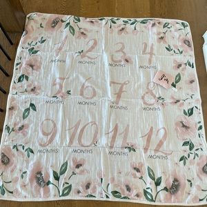 Pottery Barn age/month milestone blanket and “I’m” pillow